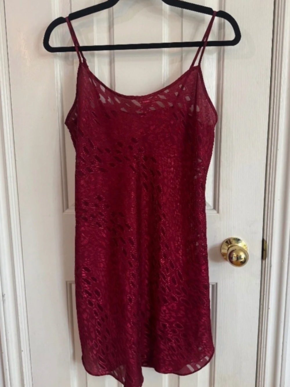 Vintage 80s slip dress lace and see thru * accepting offers
